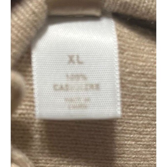 Nordstrom Lingerie Luxe Cashmere Slippers Black Tan Bow XL NWT Holiday Gift - Picture 7 of 12